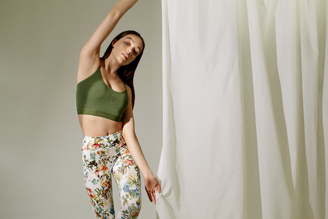 Slim Studio Bra (sencha)