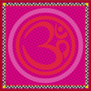 IBIZASPIRIT Scarf "Om" - pure silk