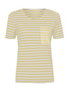 Camisa encantadora que limoncello cremestripes